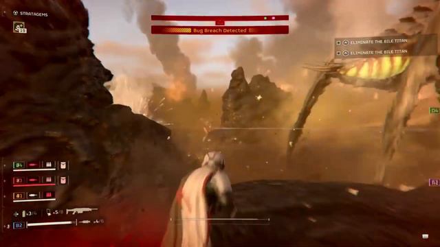 Helldivers 2 - Melhor CO-OP QUE JA JOGUEI смотреть онлайн