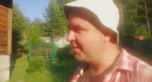 Замена крыльца. Лестница к бане.