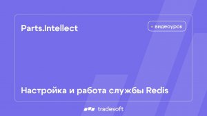 Parts.Intellect. Служба Redis