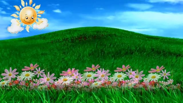 Футаж весна  .