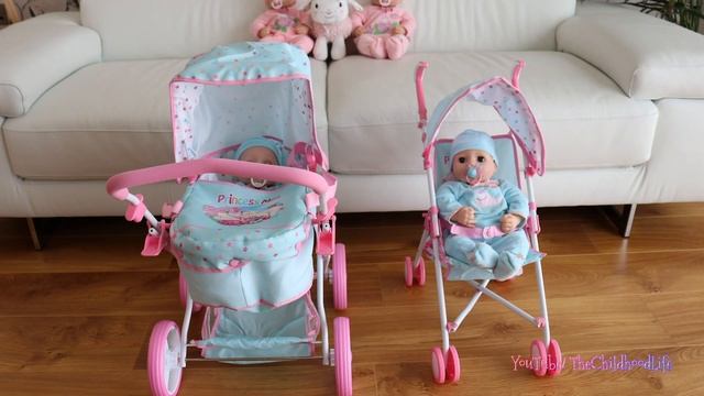 Baby Dolls Stroller, Baby Dolls Pram, Baby Dolls Nursery Center Dolls Toys For Children