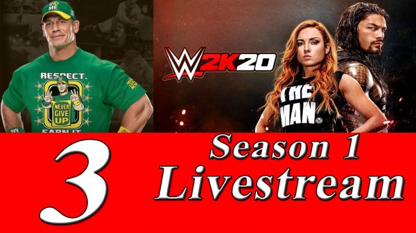 Соревновательный стрим by Captain Miller (WWE 2K20) №3 [SEASON 1]