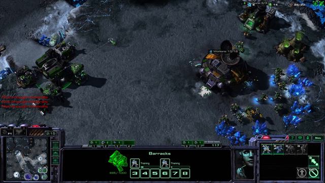 Thor and ultra 2v2 combo Team Games - Starcraft 2 смотреть онлайн