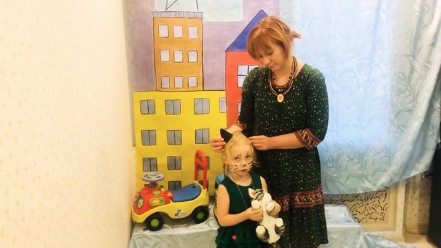 Осипова Весна (4 года): Как мы нашли Пушистика.