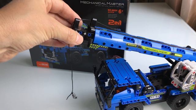 Technic Von Vatos - Mechanical Master Autokran Mit B-Modell Und Motorisierung!