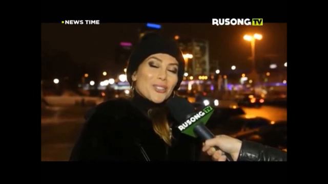 Юля Беретта поздравляет зрителей и канал Rusong с Новым 2014 годом! смотреть онлайн