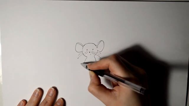 Рисуем мышонка смотреть онлайн