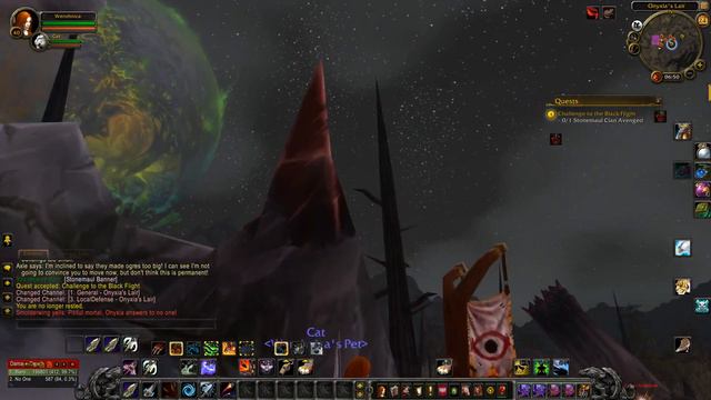 World Of Warcraft Quest Info: Challenge to the Black Flight смотреть онлайн