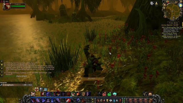 WoW Classic/Warrior leveling Guide----Pool of Tears in Swamp of Sorrows смотреть онлайн