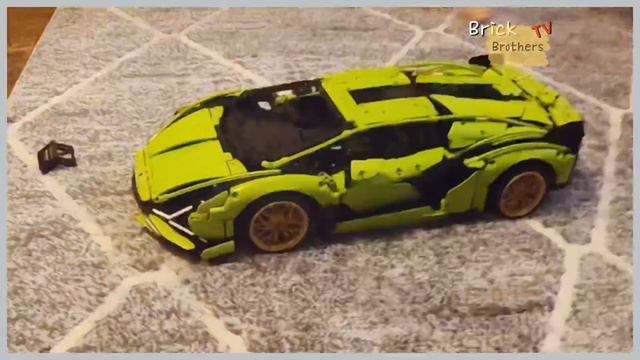 Lego Lamborghini Sian FKP 37 смотреть онлайн