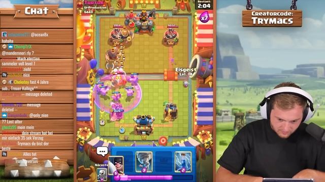 🪓😱EXECUTIONER ÜBERROLLEN GEGNER komplett... | 7X ELEXIER pusht Scharfrichter EXTREM in Clash Royale смотреть онлайн