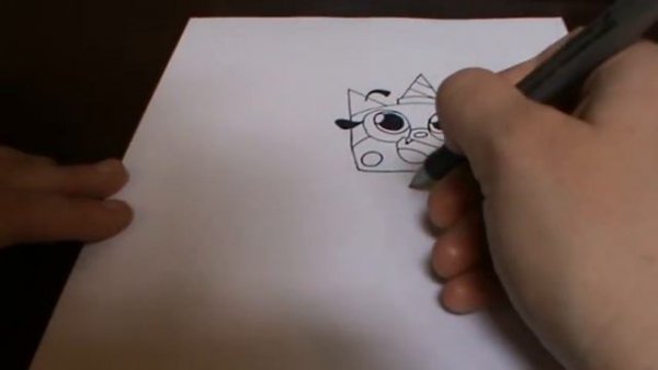 Как нарисовать Unikitty! How to Draw unikitty!