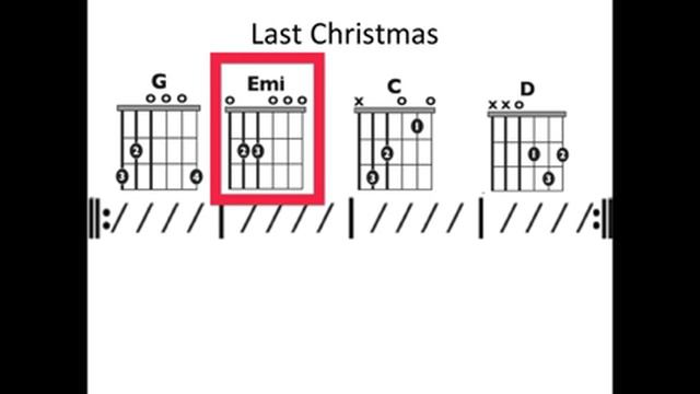 Last Christmas (Taylor Swift) - Moving chord chart смотреть онлайн