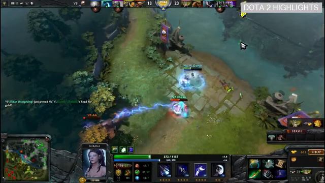 Dota 2 Highlights Dendi Mirana Dota 2 Pro Gameplay Ep 141 смотреть онлайн