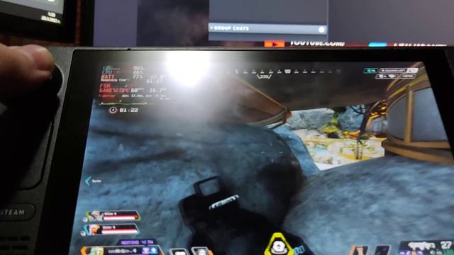 Apex Legends testing performance(not so good) on Steam Deck смотреть онлайн
