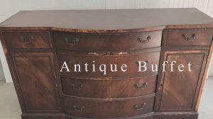 100-Летний Буфет Продолжал Разваливаться на части ｜ Реставрация мебели