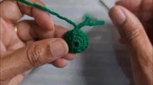 Как связать цветок циннии крючком