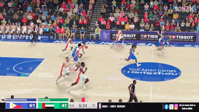 LIVE NOW! Gilas Pilipinas vs UAE | FIBA ASIA CUP | FEBUARY 12, 2024 | FIBA2K CPU VS CPU смотреть онлайн