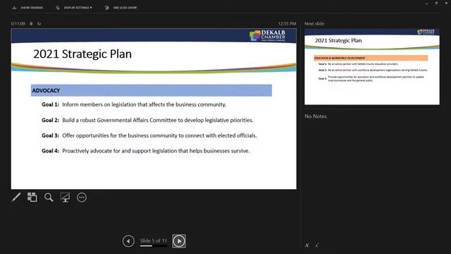 March 2021 Luncheon with speaker Stefani Strength from the DeKalb County Chamber of Commerce смотреть онлайн