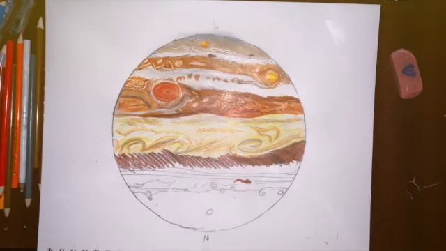 Jupiter Drawing & Facts