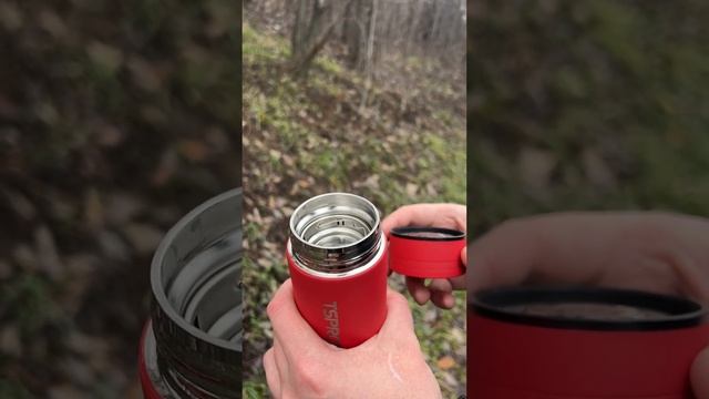 Фирменный термос и кружка TSPROF смотреть онлайн