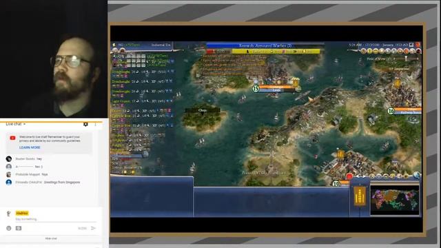17 Finally some peace... With which we can build a massive warfleet! - Civ 4 Realism Invictus смотреть онлайн