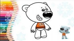 Как нарисовать ТУЧКУ🩵 МУЛЬТИК МИМИМИШКИ/Раскраска мимимишка/Рисунок для детей