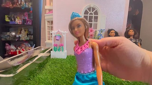 New Barbie dreamtopia 2022 medium skin tone doll review Mattel first Barbie 3-6 years old смотреть онлайн