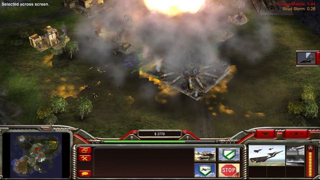 Command & Conquer: Generals, Condate Map, China vs GLA Brutal Difficulty смотреть онлайн