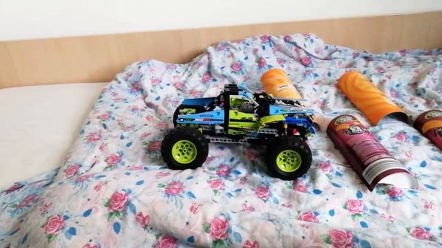 LEGO TROPHY TRUCK MADE OF LESS THAN 500pcs! ЛЕГО ТРОФИТРАК, СОБРАННЫЙ МЕНЬШЕ, ЧЕМ ИЗ 500 ДЕТАЛЕЙ смотреть онлайн