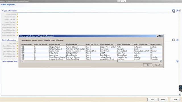 Cabinet Document Control Software - Project Creation смотреть онлайн
