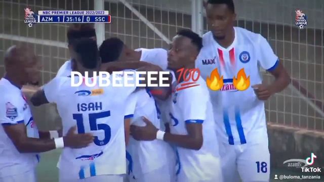 Prince Dube mbele ya Aishi manula, goli safi la kideoni #mzizimaderby смотреть онлайн