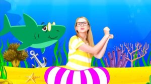 Акулёнок Малыш детская танцевальная песенка | Baby shark Dance