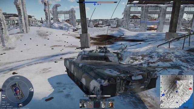 ЯДЕРКА НА XM-1(GM) на БР 10.3 в War Thunder смотреть онлайн