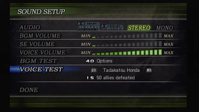 SW1:XL - Tadakatsu Honda Voice Test смотреть онлайн