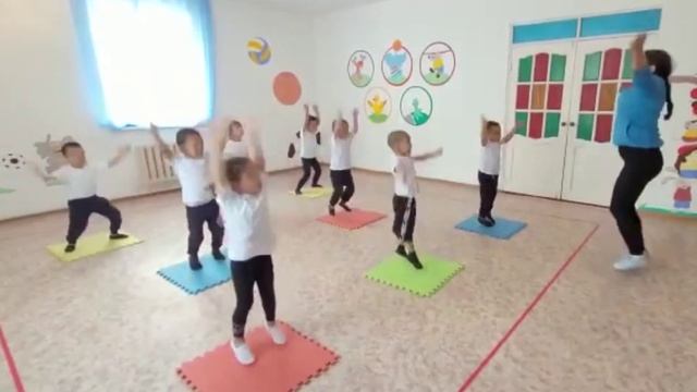 Дене шынықтыру маманы Бекембаева Шынаргул : "Ғажайып жаттығулар" смотреть онлайн