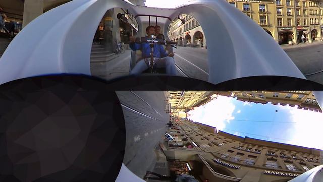 Берн. Экскурсия на велорикше. 360° смотреть онлайн