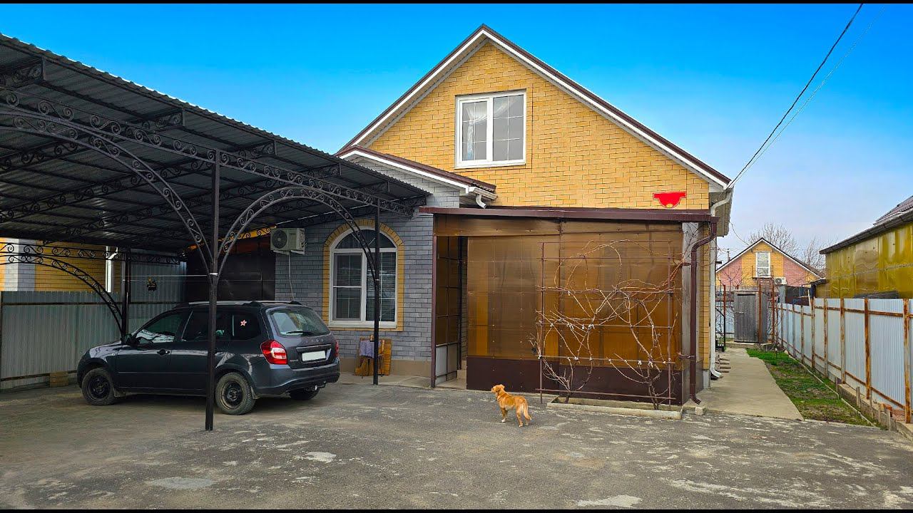 Обжитой дом в Краснодарском крае! | Дом "Заезжай и живи" с мебелью и техникой в посёлке Ильский! смотреть онлайн