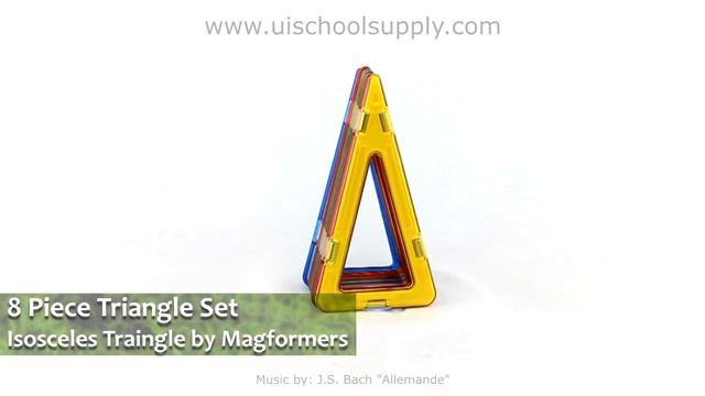 Magformers - 8 Piece Isosceles Triangle Set NCL007 смотреть онлайн