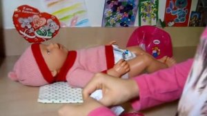 Кукла БЕБИ БОРН и ее функции. Baby Born doll and its functions.