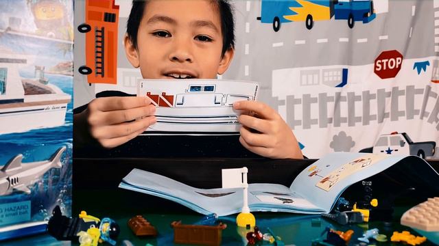 Building Lego City Diving Yacht 60221 смотреть онлайн