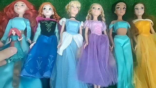 Looking For Disney Princess Dresses DIY Miniature Ideas For Barbie Wig, Dress, Faceup, And More! DI