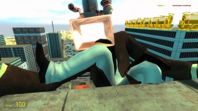 SPARTAN KICKING SKIBIDI TOILET & CAMERAMAN AND SPEAKERMAN BOSSES In Garry's Mod! смотреть онлайн