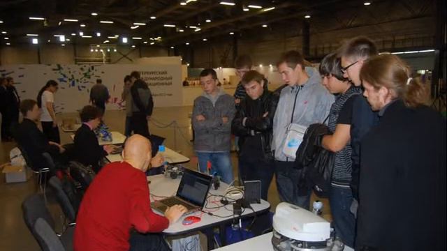 Выставка Мехатроники и Робототехники в ЛЕНЭКСПО 2012. смотреть онлайн