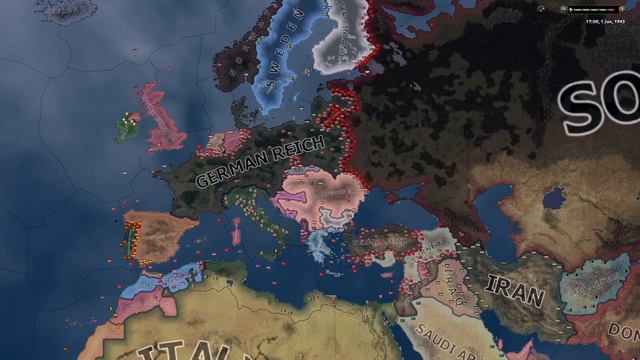 HOI 4 Timelaps⚔ смотреть онлайн