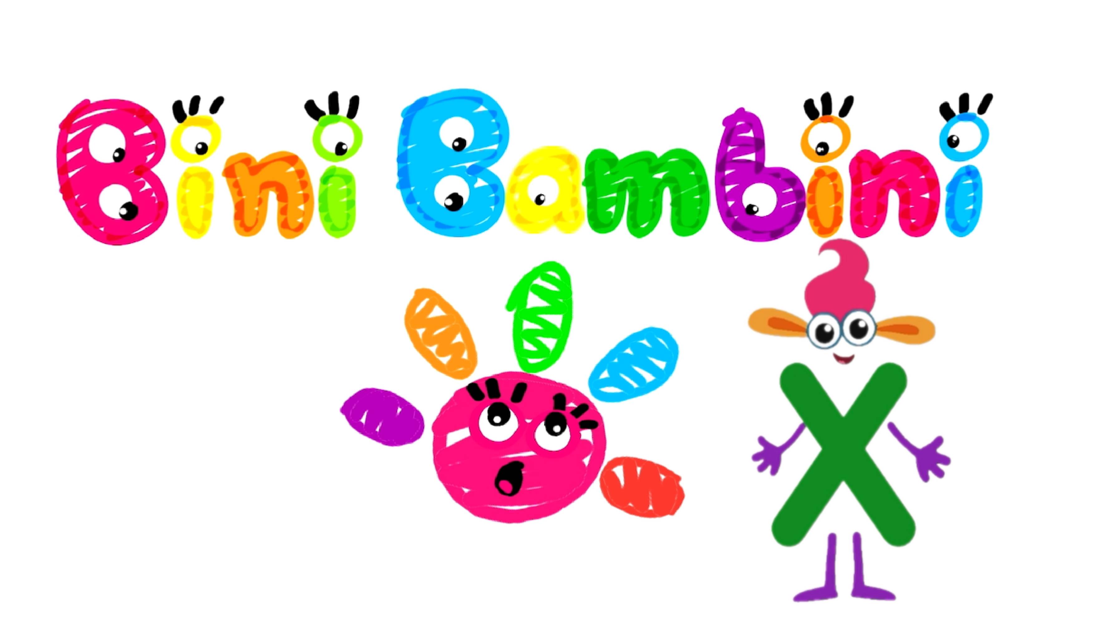 Учим буквы и слоги с игрой BiniBambini. Буква "Х" смотреть онлайн