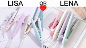 LISA OR LENA GAME 💓 What do You Like? | Pop it | FIDGET TOYS | #60