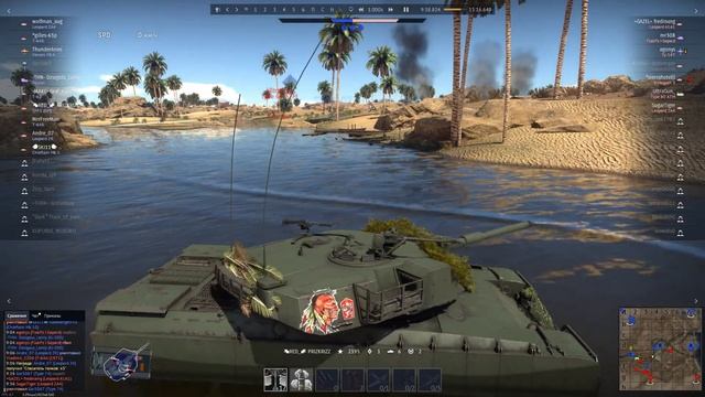 War Thunder - Увернулся от двух птуров смотреть онлайн