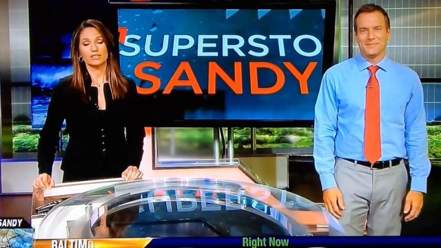 Stephanie Abrams - Maury pregnancy test joke live Hurricane Sandy смотреть онлайн