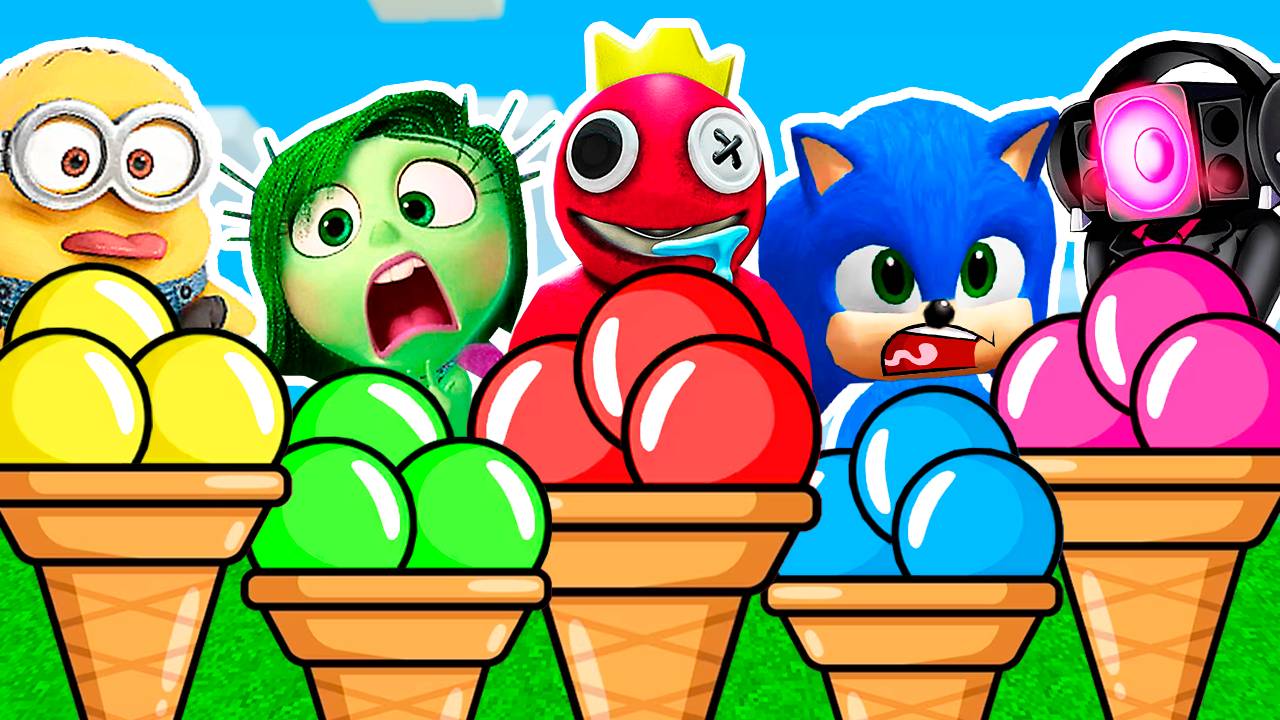 НОВАЯ РУБРИКА! ВЫБЕРИ МОРОЖЕНОЕ В МАЙНКРАФТ СОНИК ГОЛОВОЛОМКА 2 В МАЙНКРАФТ